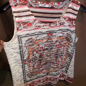 Very unique Ricki’s rolled tank top (XL)